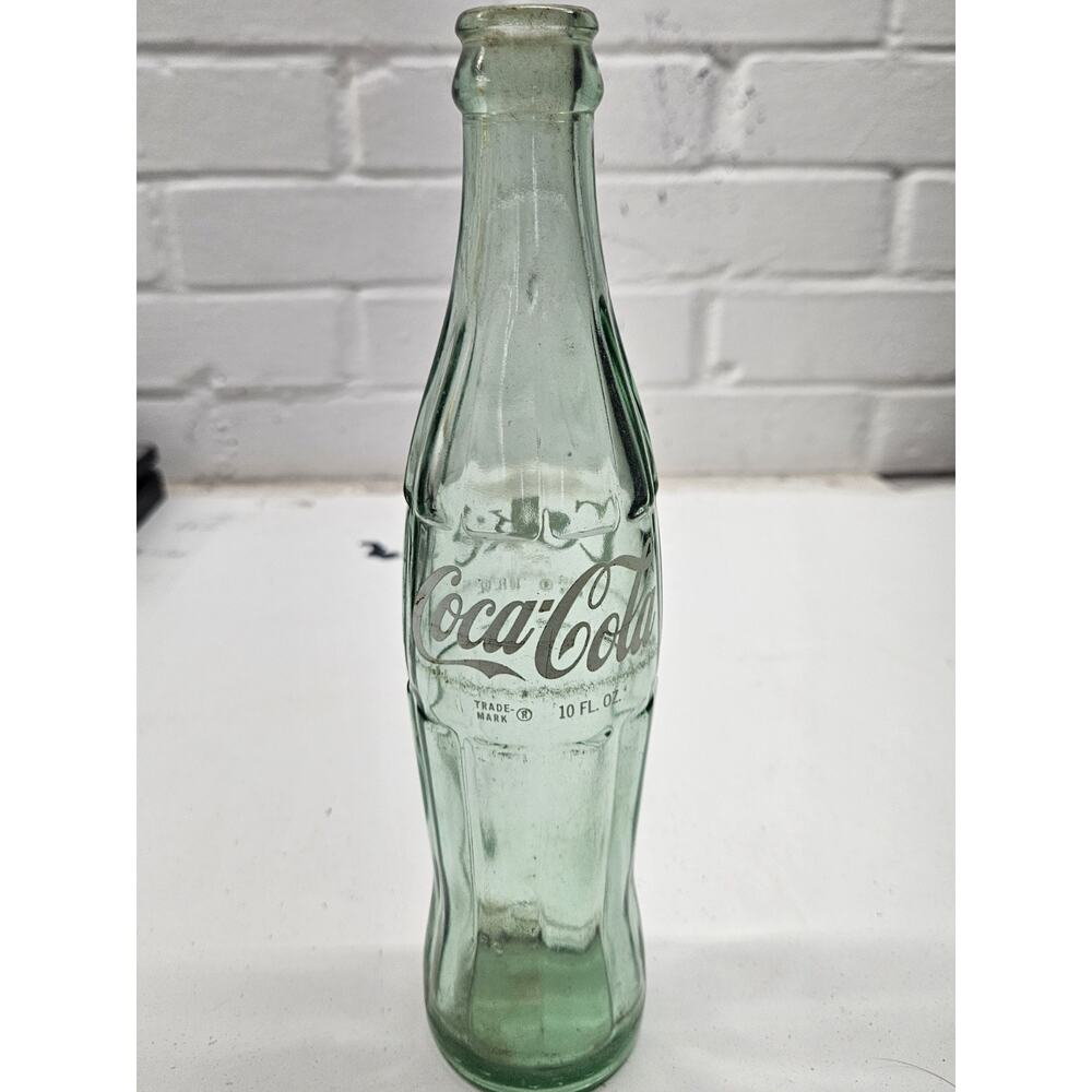Vintage Coke Glass Bottle 10 Fl Oz. Chicago Illinois